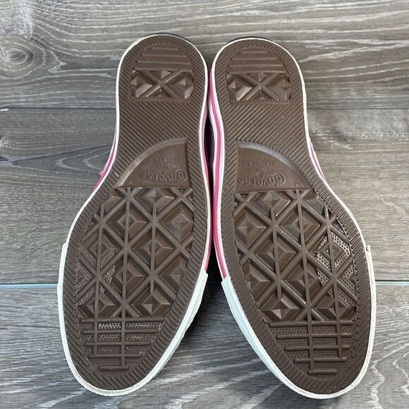 Converse One Star Ox Pink Leather Women’s Sz 9.5 Low Top Lace Up Sneakers - Picture 7 of 12